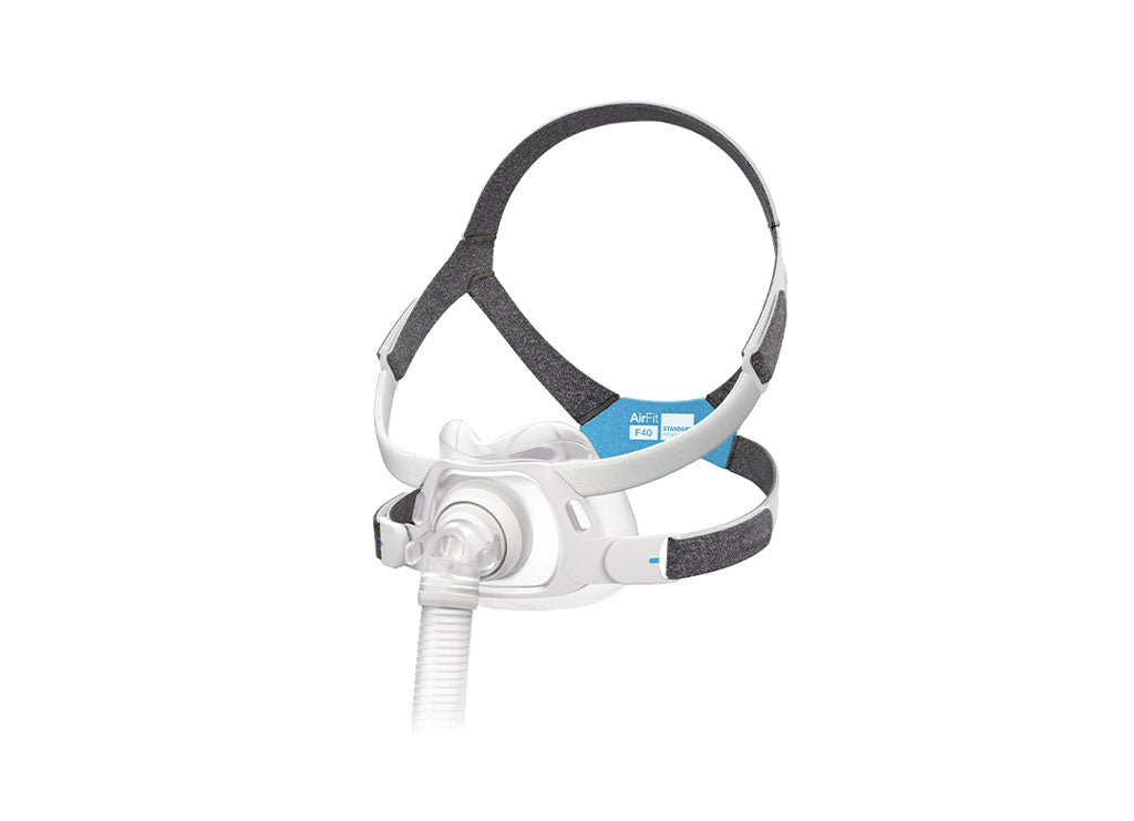 ResMed AirFit F40 Ultra-Compact Full Face Mask — left side view